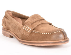 SITON MOCASSINO CAMOSCIO SABBIA